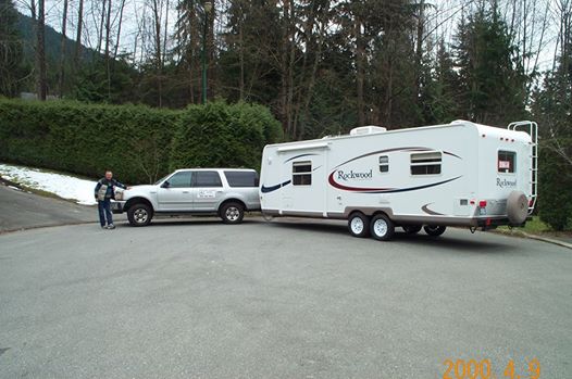 Positioning a Travel Trailer