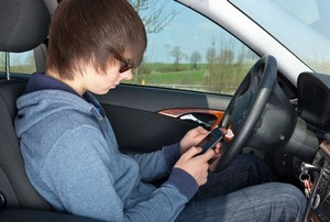 text and driving